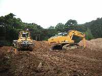 Erdarbeiten, Hinterbrhl, Kloss (2004/2006) - Referenzfoto · 