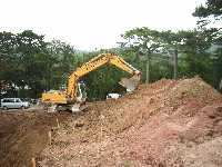 Erdarbeiten, Hinterbrhl, Kloss (2004/2006) - Referenzfoto · 