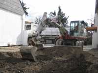 Unterbau fr Pflasterung, Spenglerei und Dachdeckerei Lang, Lichtenwrth (2009) - Referenzfoto · 