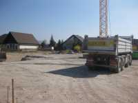Erdarbeiten Betreutes Wohnen in Eggendorf, Siedlung Maria Theresia, Baufirma Aubck (2010) - Referenzfoto · 