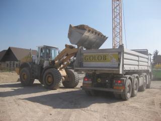 Bild zu Erdarbeiten in Eggendorf, Siedlung Maria Theresia