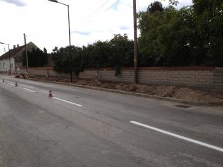 Bild zu Baufortschritt Straßenbeleuchtung Lichtenwörth